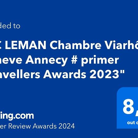 # Prix "Travellers Awards 2023 Et 2024" Lac Leman Velos Viarhona Geneve Annecy Valleiry Kültér fotó